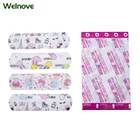 50 шт., водостойкая повязка для оказания первой помощи, Гемостатическая медицинская одноразовая бандажная повязка с зубчатыми наклейками, марлевая прокладка, намотанная пластырь C1204