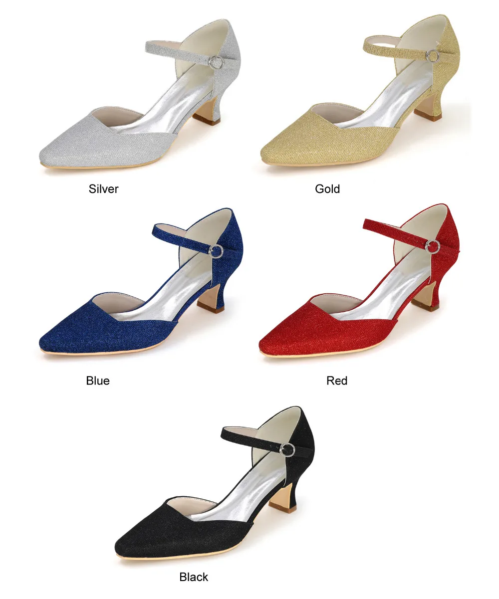 Модные женские туфли-лодочки с острым носком на низком среднем каблуке | Обувь