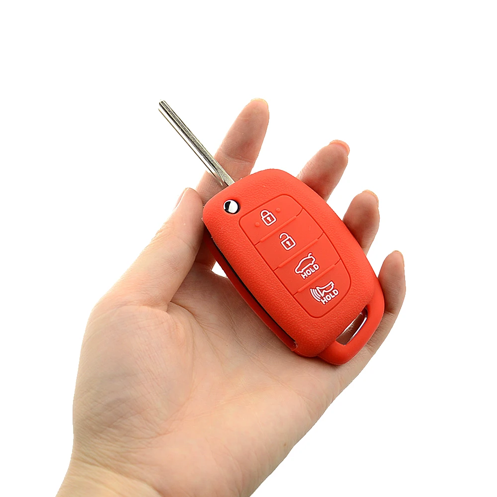 Силиконовый чехол OkeyTech с 4 кнопками складной резиновый дистанционным