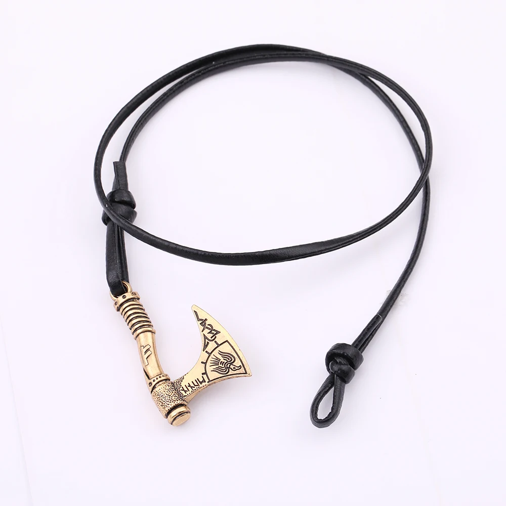 Руны Орел топор шарм браслеты из нержавеющей стали для мужчин Regilious серебро Цвет