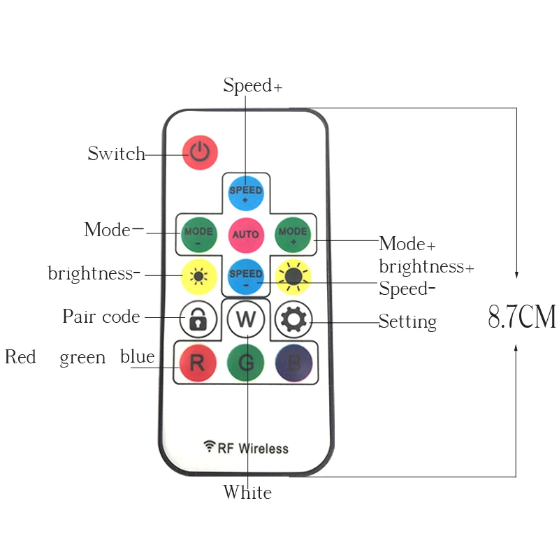 WS2811 WS2812B светодиодный контроллер SPI RF Symphony Bluetooth контроллер для светодиодной ленты 5050 DC 12V 24V музыкальный контроллер 433Mhz