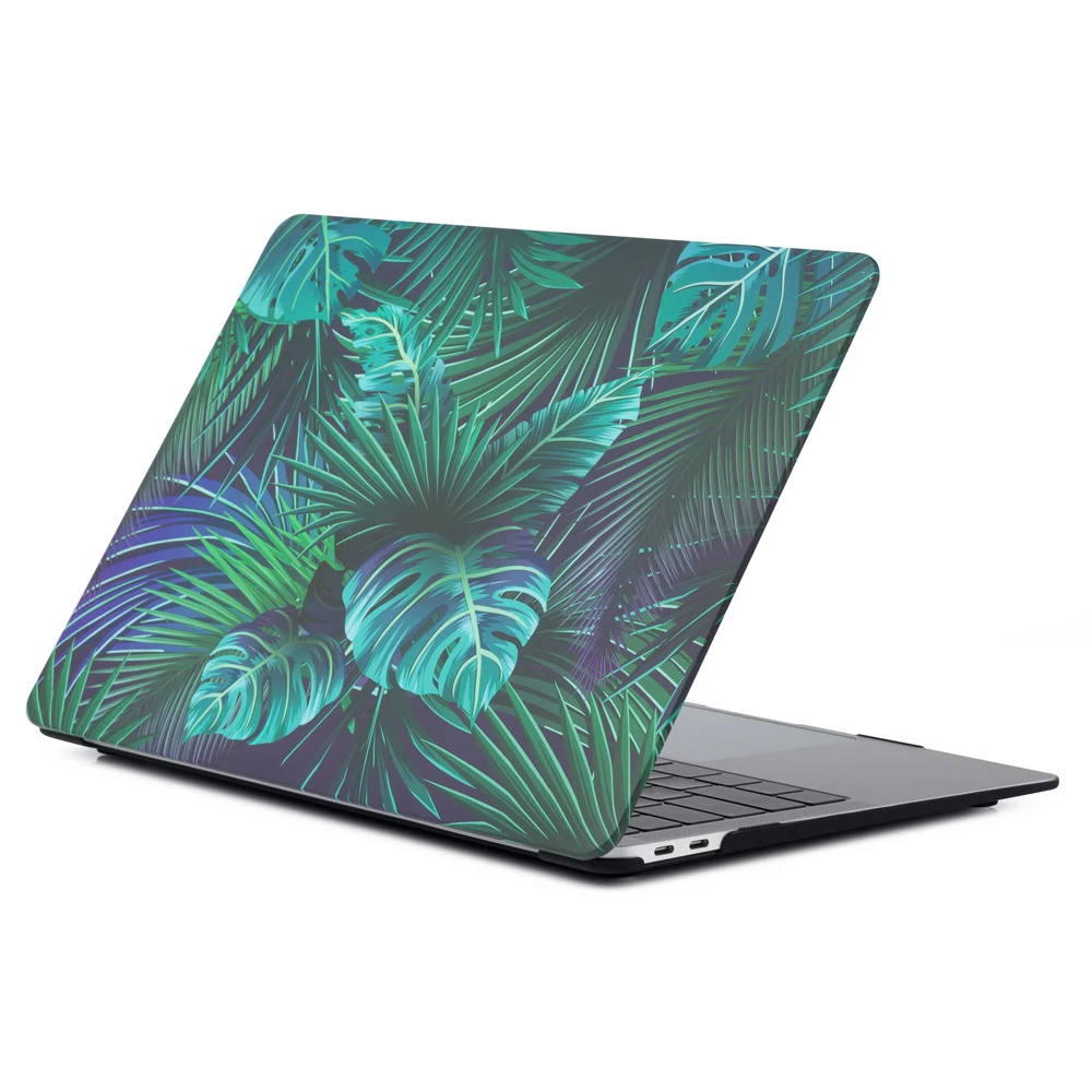 Пластиковый жесткий чехол для нового MacBook Air 13 дюймов 2018 выпуска A1932 Печать Цветок
