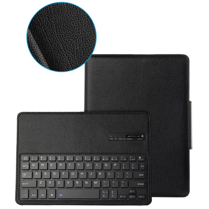 Беспроводная Bluetooth клавиатура + PU кожаный защитный умный чехол для Samsung Galaxy Tab 4 10 1