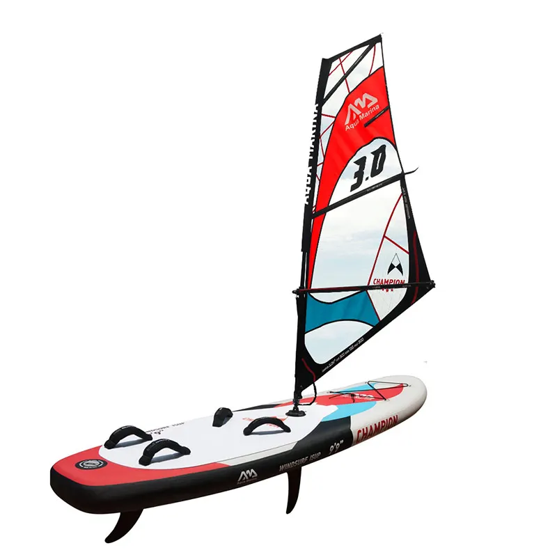 Aqua Марина Чемпион надувной SUP Windsurf надувная доска для серфинга стоящая весло
