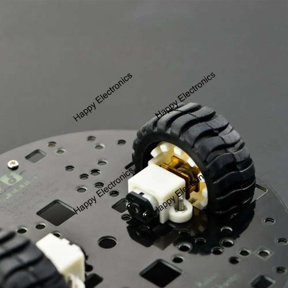 DFRobot 2WD miniQ робот-шасси/мобильный робот-платформа 6 в с мотором N20/универсальные