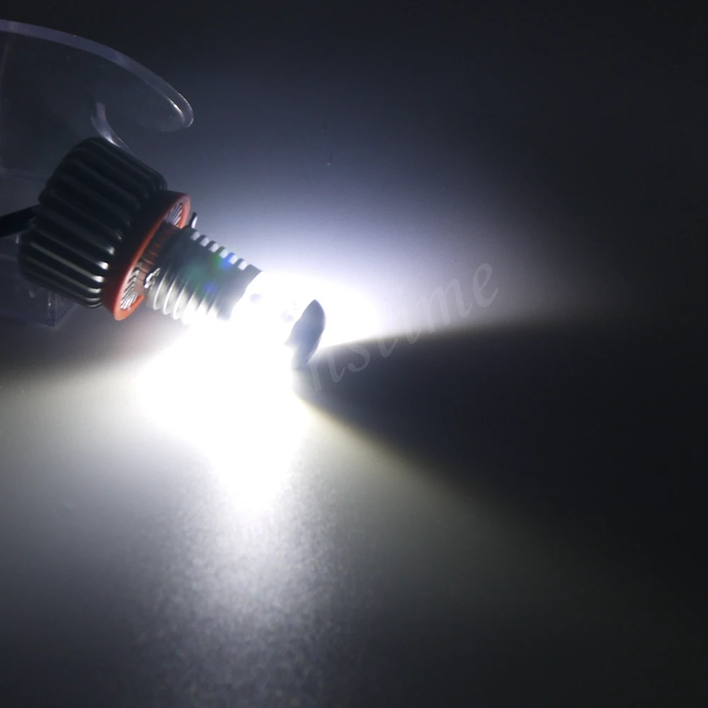 Eonstime 6000k 2 шт. 40 Вт H8 Cree 4LED чипы HID фары ангельские глаза для BMW E60 E61 E63 E70 X5 X6 Z4 E71 E82 E87 E89