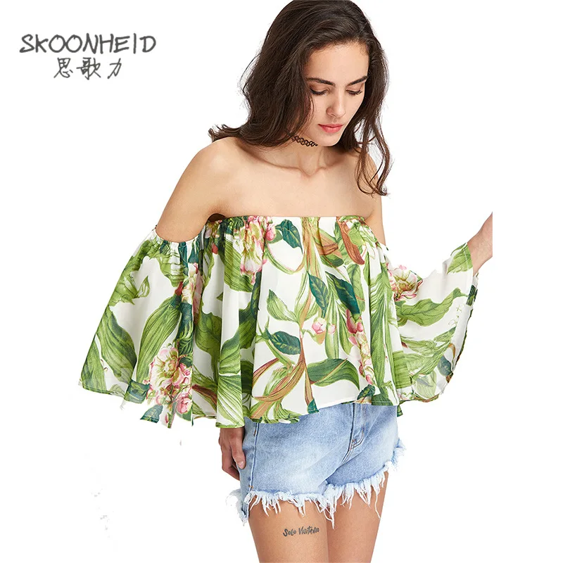 Сексуальные топы с вырезом лодочкой и оборками женские футболки открытыми