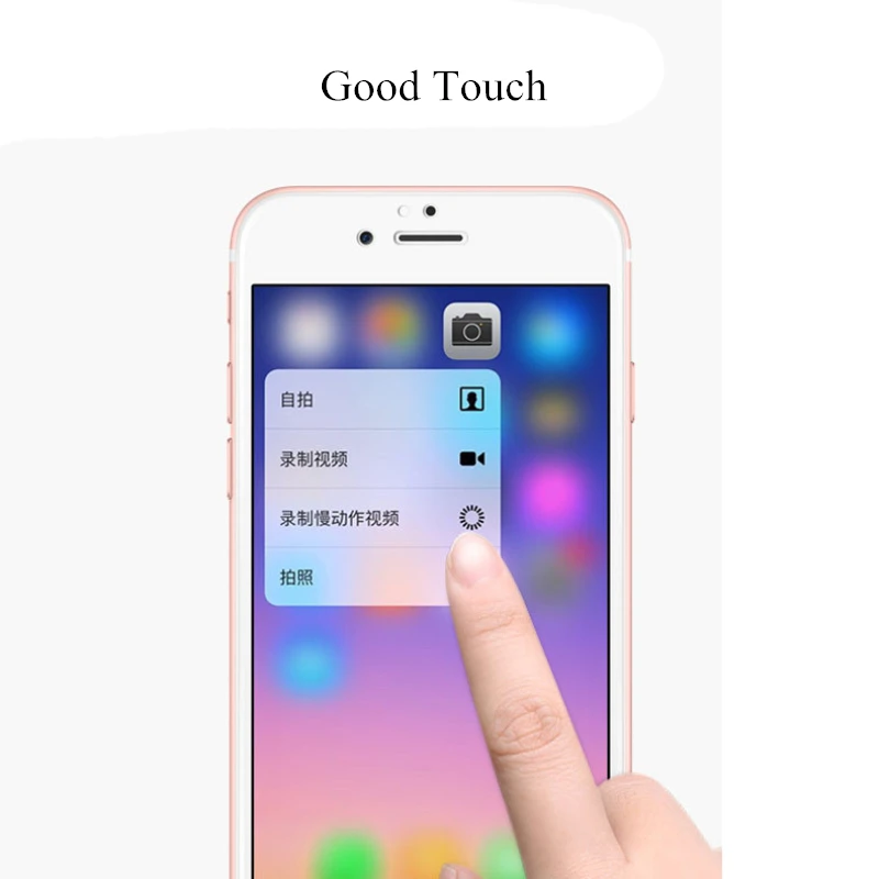 Utrathin гибкий протектор экрана из закаленного стекла для iphone 7 8 6 6S Plus Xs Max Xr X 0 18 мм 9.9D