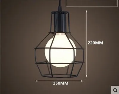 

simplicity of modern creative personality lighting industrial wind Iron pendant lights living room lights lamps three head FG926