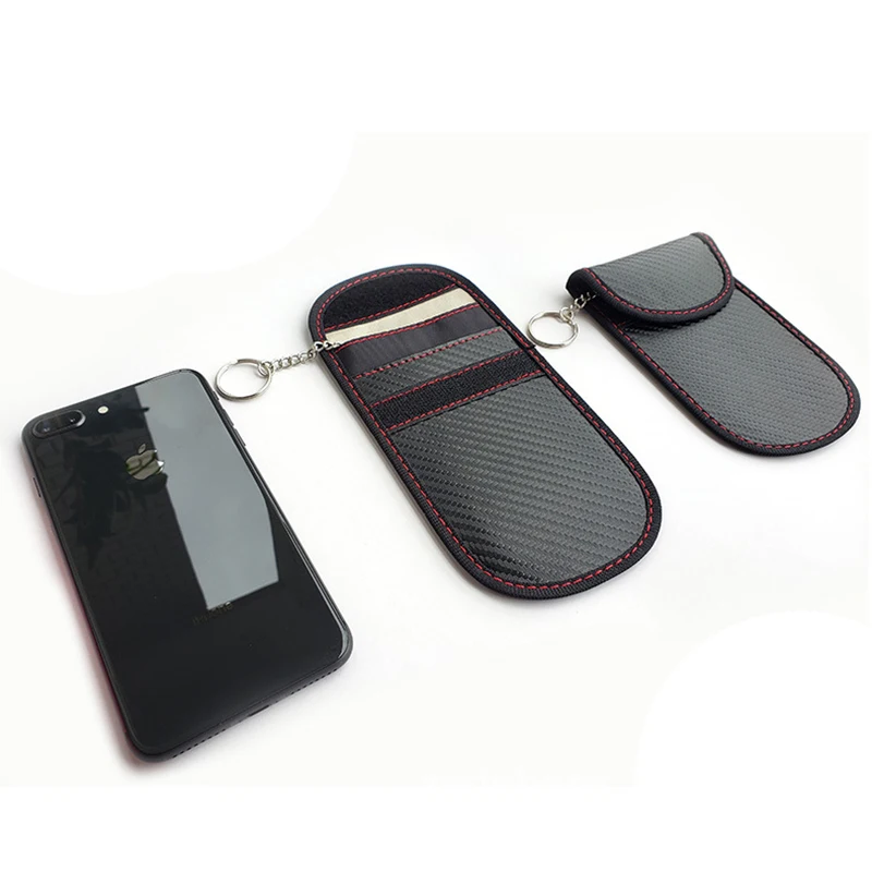 BYCOBECY 2020 держатель для кредитных карт из углеродного волокна телефона клатч RFID