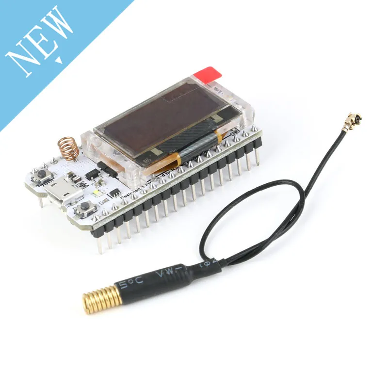 SX1278 ESP32 LoRa 0,96 дюймов синий OLED цифровой дисплей WIFI комплект модуль IOT макетная плата 433 МГц для Arduino