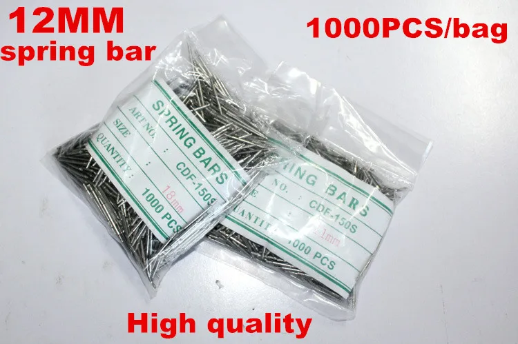 

Wholesale 1000PCS / bag High quality watch repair tools & kits 12MM spring bar watch repair parts -041404