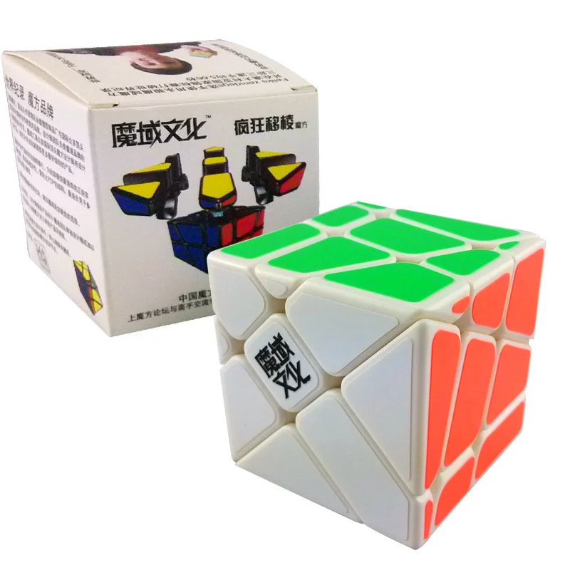 YJ Moyu Сумасшедший Фишер Cube 57 мм Скорость 3x3x3 Magic Развивающие твист Puzzle игрушки |