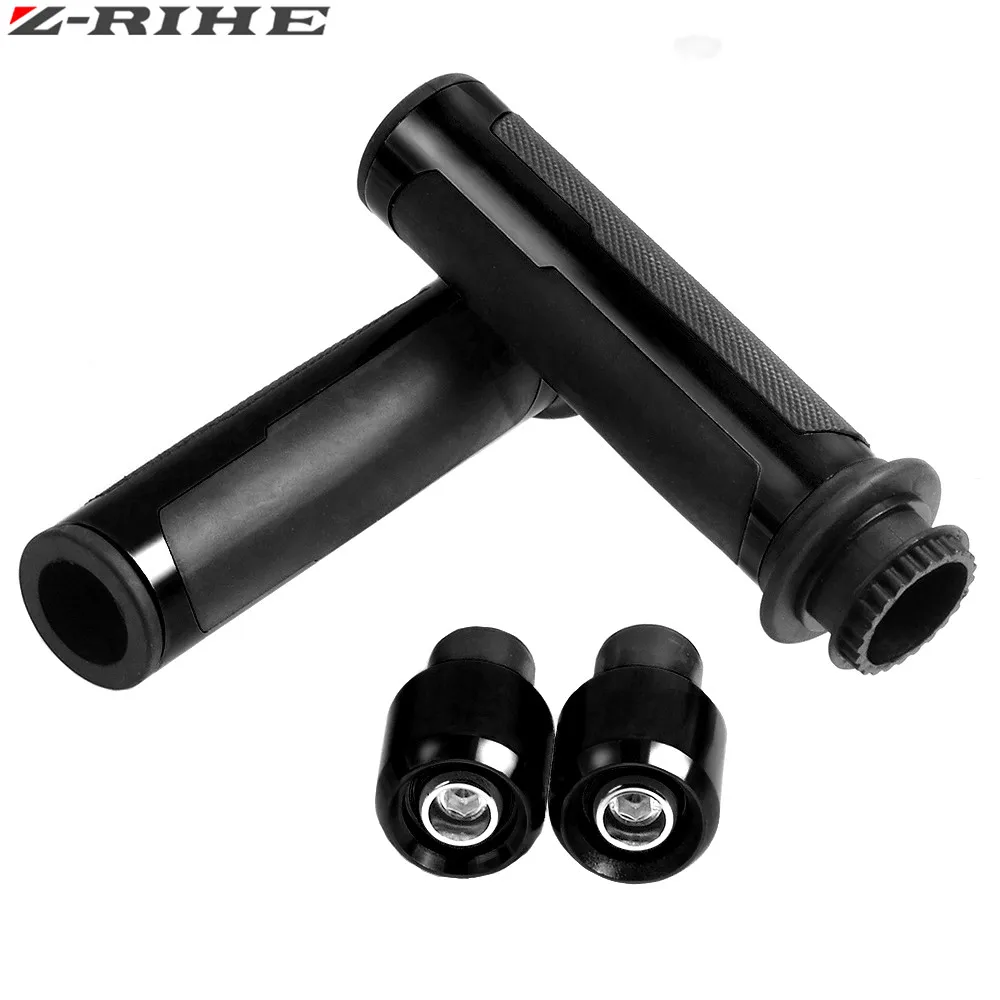 7/8 ''мотоциклетные противоскользящие ручки с ЧПУ 22 мм для Yamaha Fz6 R1 R3 R6 R15 R25 YZF MT07 MT
