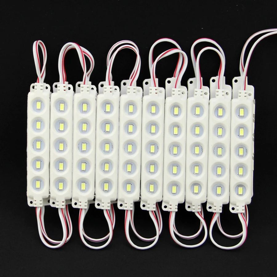 Суперъяркие светодиодные модули SMD 100 DC 12V 5 водонепроницаемые IP65 для канальных