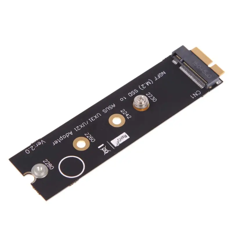 SSD конвертер M.2 NGFF до 18 штырьковый ssd адаптер Поддержка 2230/2242/2260/2280 мм для Asus UX31 UX21