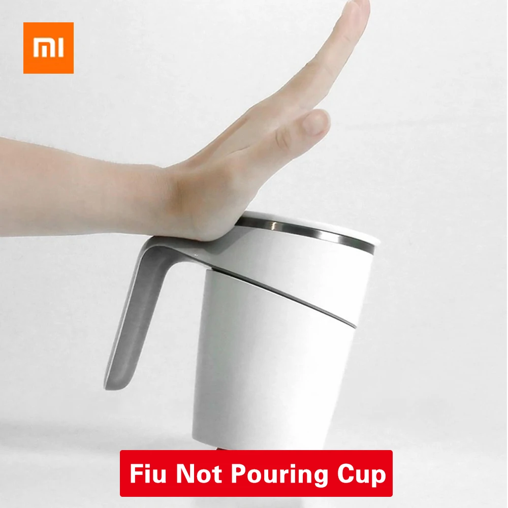 Оригинальный Xiaomi Fiu 470 мл не заливающаяся чашка ABS двойная изоляция Волшебная