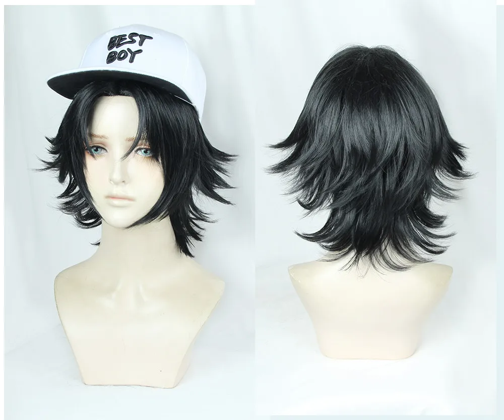 Парик высокого качества для косплея мужчин парик из аниме деление Аниме рэп