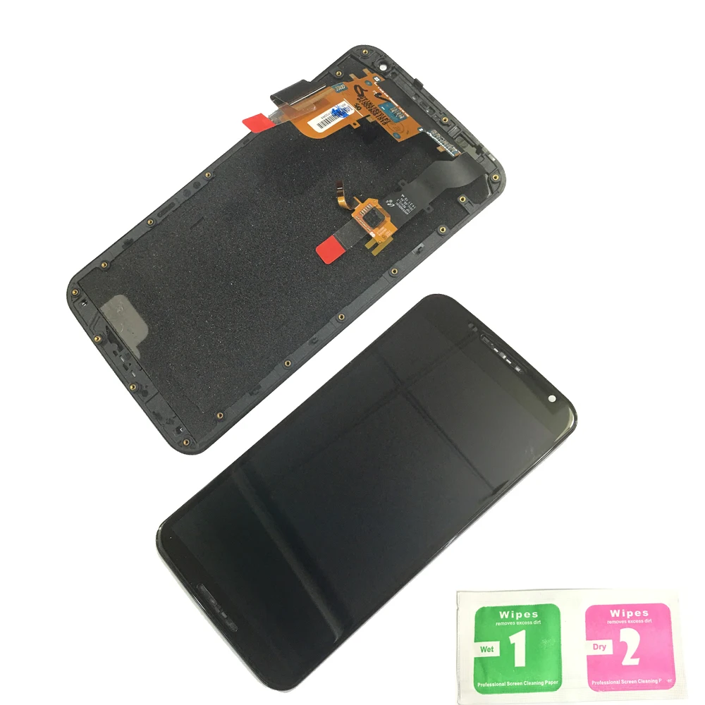 Lcds для Motorola Moto Google Nexus 6 XT1100 XT1103 ЖК-дисплей с рамкой кодирующий преобразователь