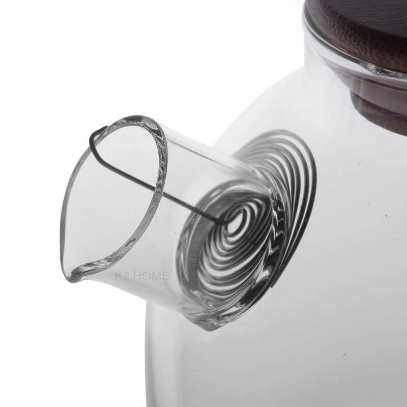 Креативный чайник из боросиликатного стекла без БФА 1000 мл или 1800 | Дом и сад