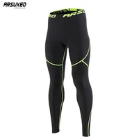arsuxeo men winter thermal fleece running tights running pant warm compression training pant sports gym leggings trousers u81