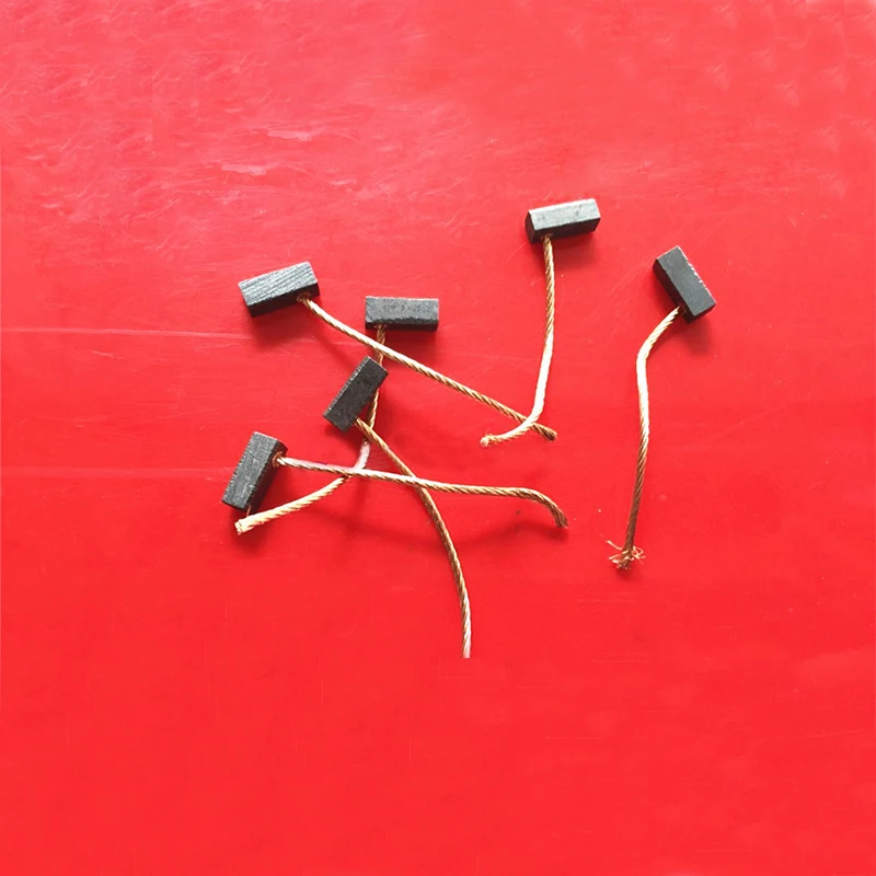 5x5x10 мм автомобильный двигатель, карбоновые щетки для автомобильного стеклоочистителя, стеклоподъемник, моторная щетка, 4 шт./лот