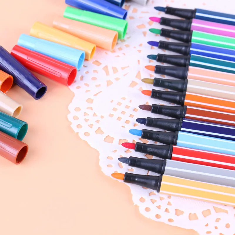 24 цвета разноцветная гелевая ручка caneta cute canetas материал escolar стационарный kalem boligrafo stylo canetas coloridas escolar