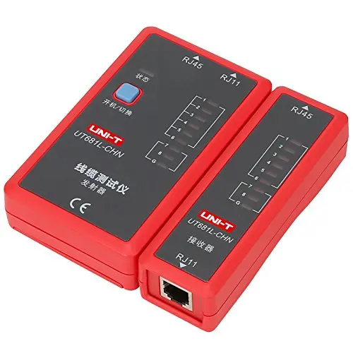 UNI-T UT-681L портативный кабель тестер линия детектор тесты Ethernet кабели и телефонные