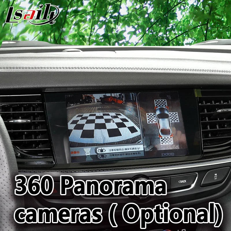 Все-в-1 Android GPS навигация коробка для 2014-2018 Buick Реал и т. Д. С waze Google map play store mirrorlink yandex