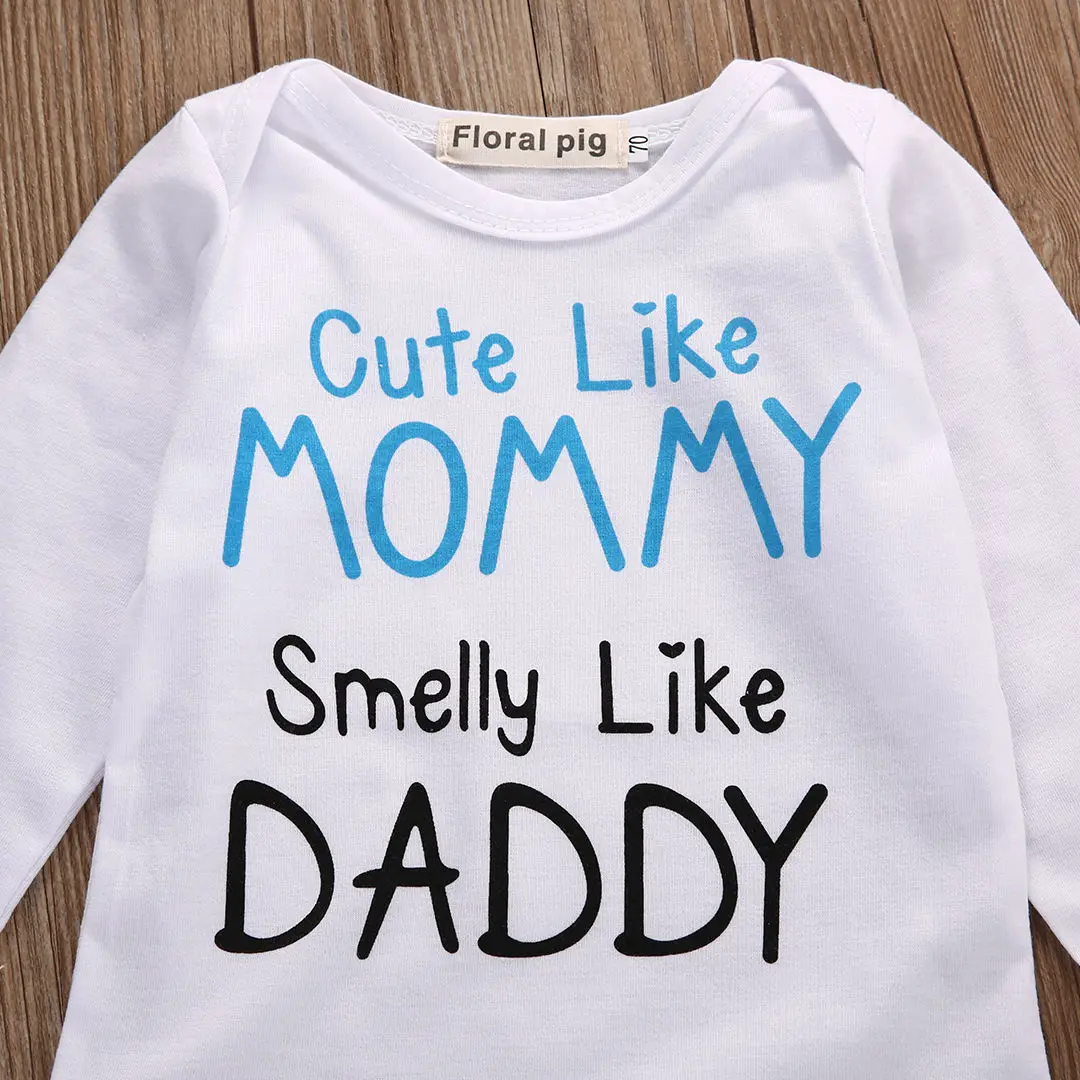 Детский комбинезон с длинным рукавом и надписью на 0 24 м|rompers newborn|baby boy girlromper clothes |