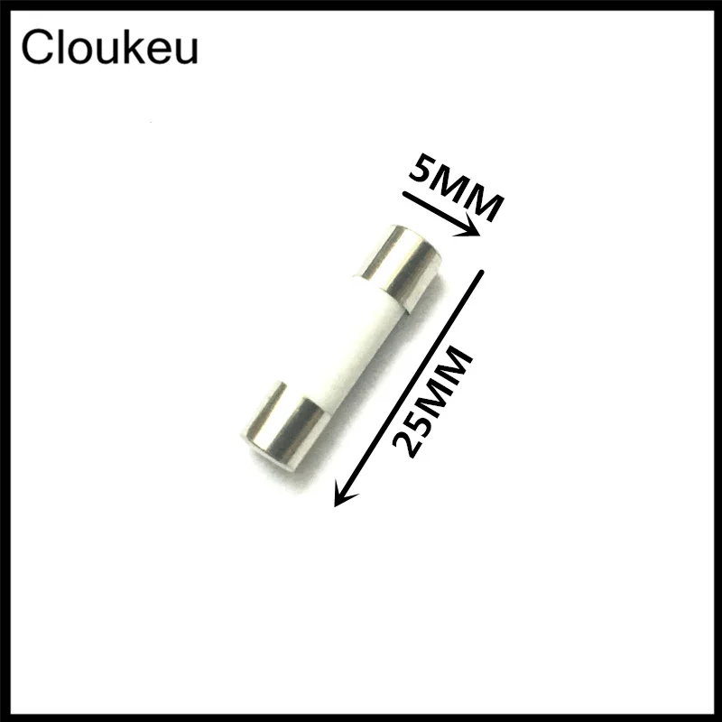 5A 5*25 керамический предохранитель 250 В RO55 быстродействующий 10 шт.|fast blow fuse|fuse 250vceramic