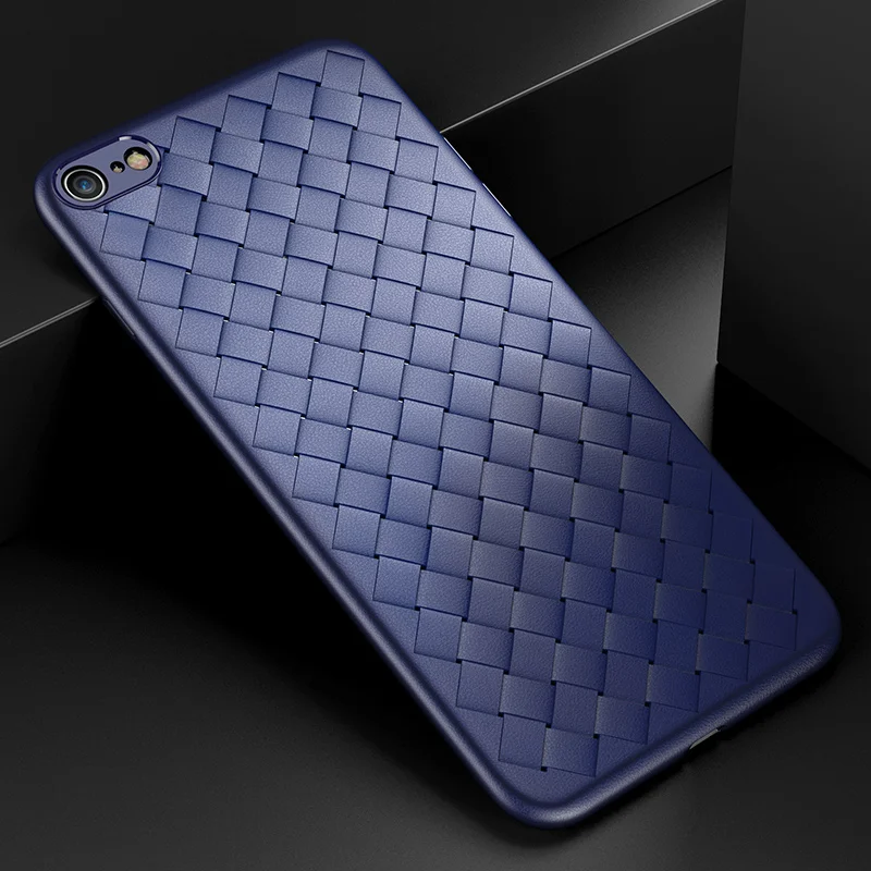 100% Оригинальный Msvii китайский плетеный кожаный ТПУ чехол для iphone 6 6s plus iphone6