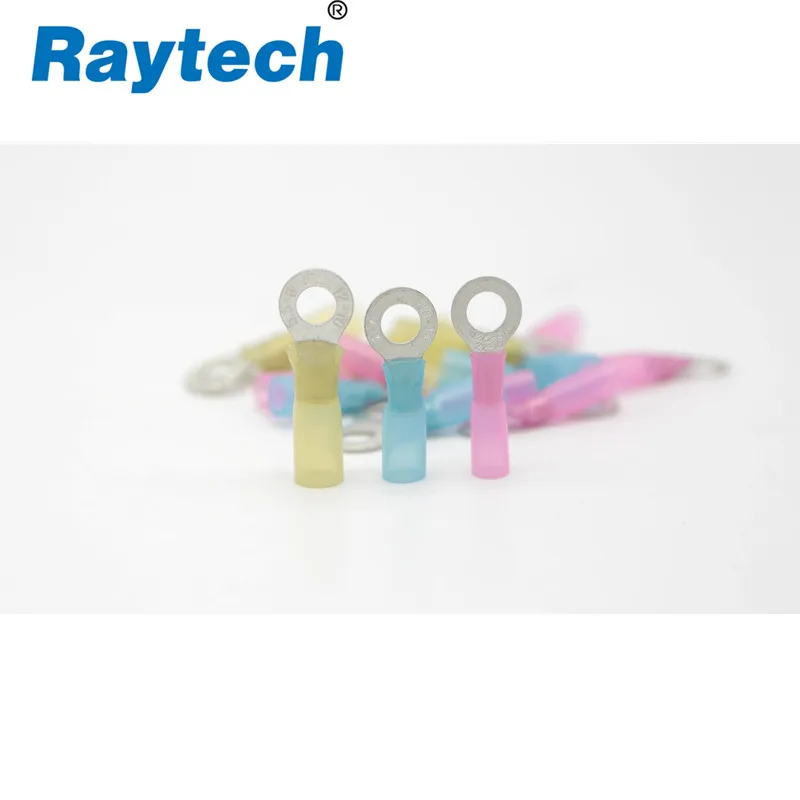 Raytech изолированный термоусадочный водонепроницаемый кольцевой терминал M6