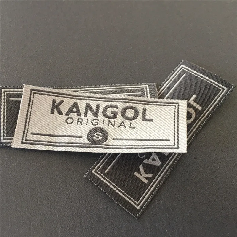 

Custom Soft Quality High Quality With Frame Woven Label Clothing Labels