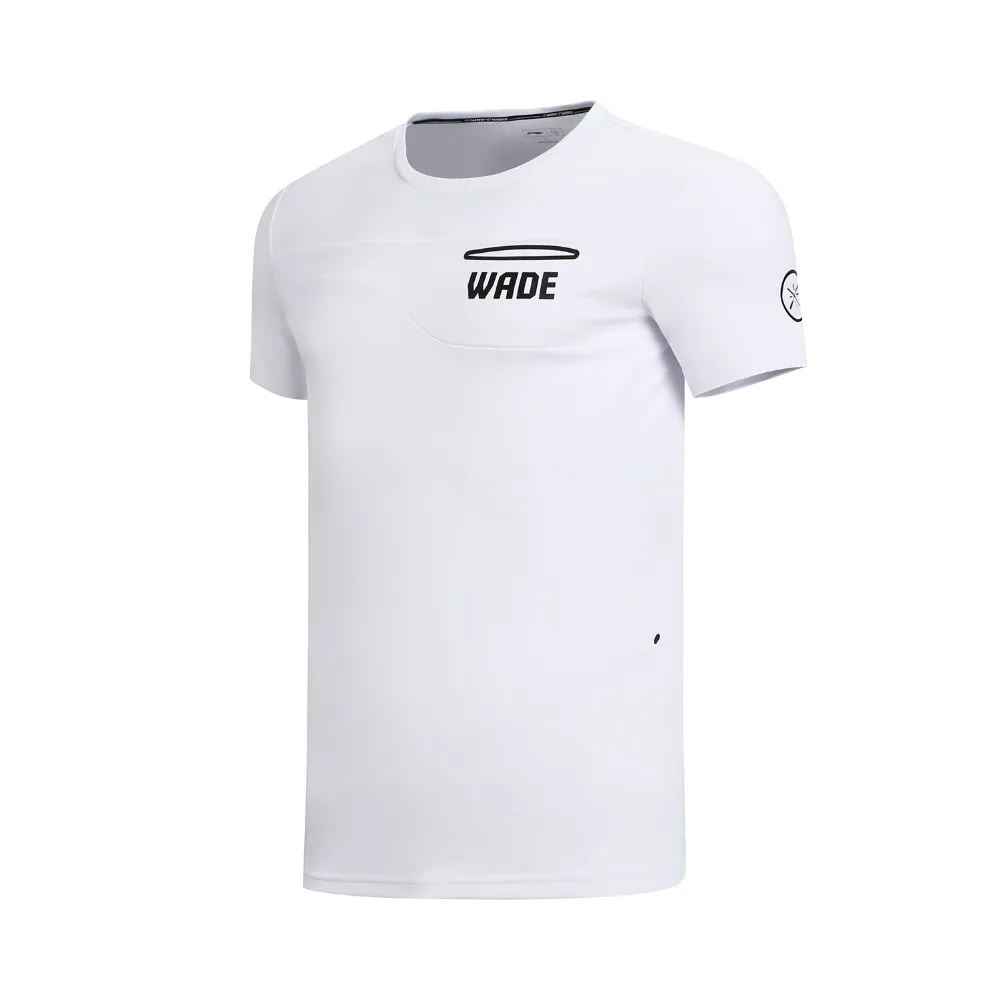 Мужская футболка с подкладкой из 100% хлопка дышащая Спортивная Li Ning Стандартный
