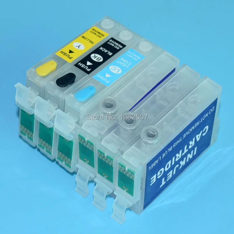 10 шт. картриджи для принтера Epson Stylus Photo R260 R380 R280 RX580 RX680 Artisan 50 | Компьютеры и офис