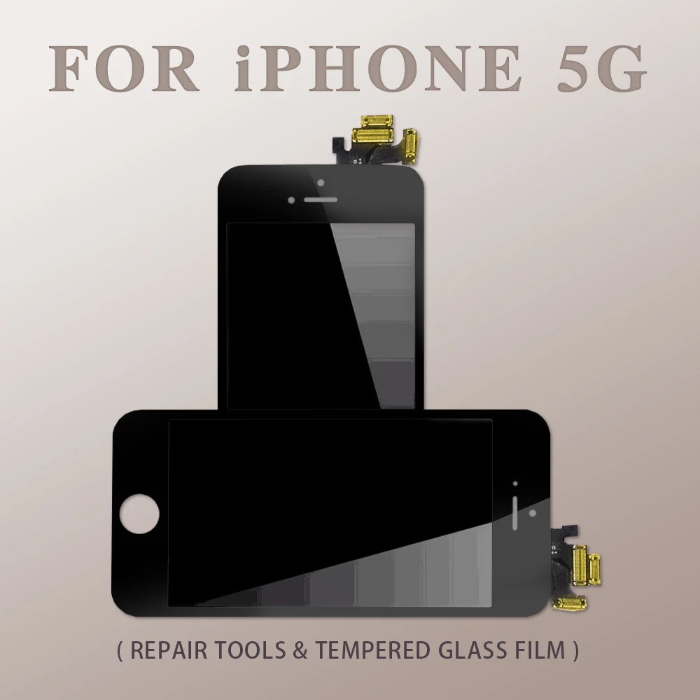 Класс AAAAA пожизненная гарантия для iPhone 5/5S/5c ЖК экран Замена кодирующий