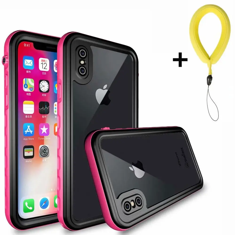 Olhveitra Waterproof Case For iPhone 11 Pro XS MAX XR X 6 6S 7 8 Plus hockproof Swimming Diving Cover Outdoor Underwater Coque - Цвет: Color 9