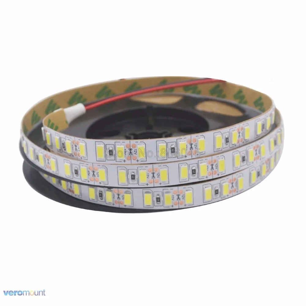 5 м 5630 5730 Светодиодная лента SMD гибкая светодиодная 120 светодиодов/м IP20