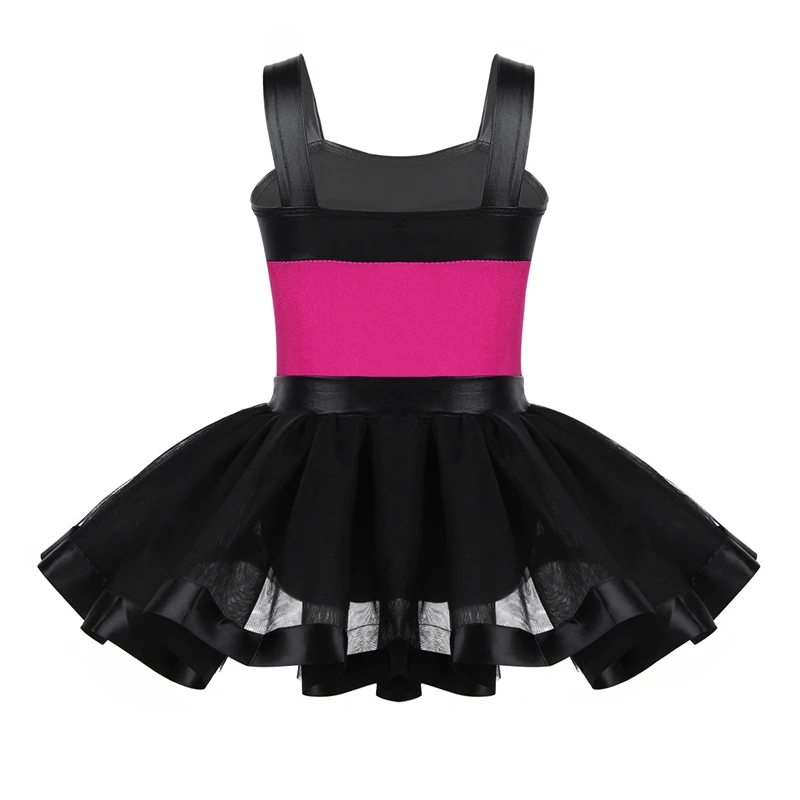 Детское балетное платье пачка IIXPIN для девочек танцевальное без рукавов с