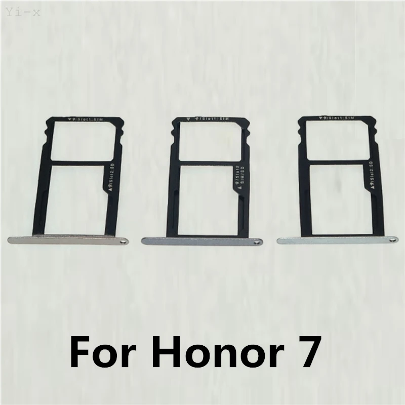 Для Huawei Honor 7 держатель sim-карты слот Сменные Запчасти для лотков | Мобильные