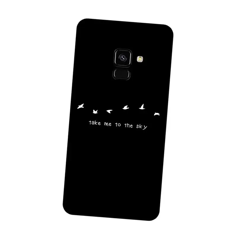 N271 Black And White Silicone Case Cover For Samsung Galaxy J2 J3 J4 J5 J6 J7 J8 Pro Plus Prime 2018 2017 |