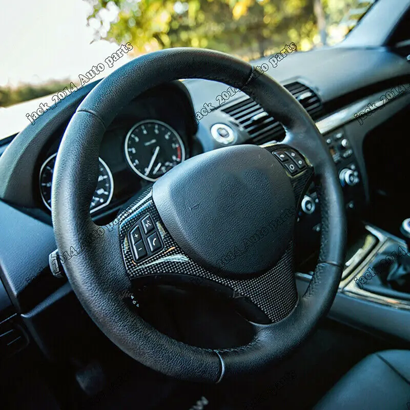 Продажа Накладка на руль из углеродного волокна для BMW E82 E84 E87 E90 E91 E92 E93