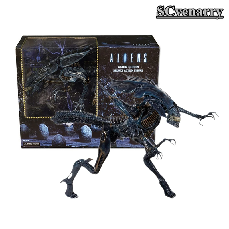 46 см Сумасшедший Игрушки Иностранцы Геноцид черный Королева Мать Deluxe ПВХ Фигурку