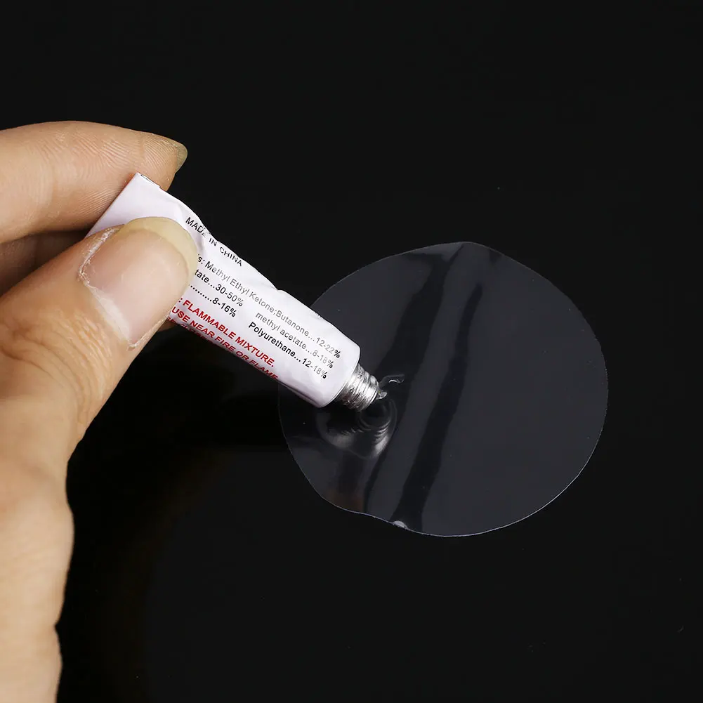 PVC Repair Glue Tube Adhesive Inflatable Patch Kit for Yoga Ball Swim Bed Tool Boat Portable | Спорт и развлечения