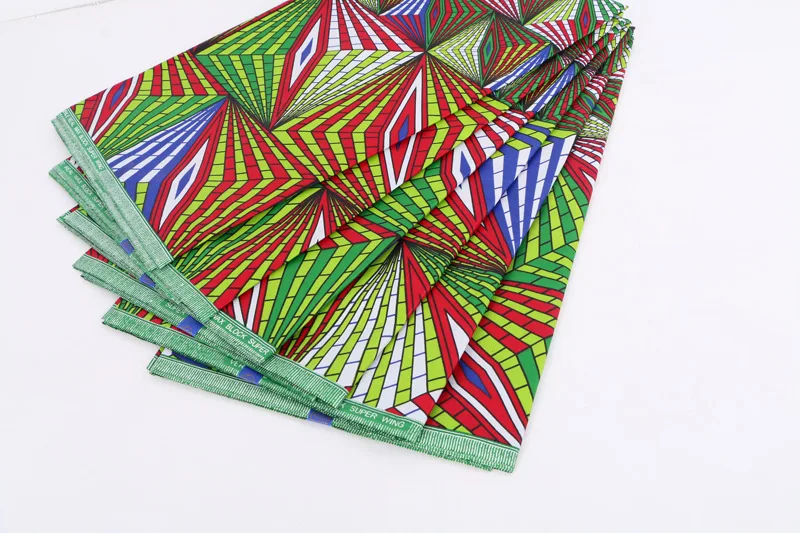 M&ampL 6YDS/LOT cotton African Fabric Wax Holland Printed Ankara Aso Ebi Materials High Quality HY015 | Дом и сад