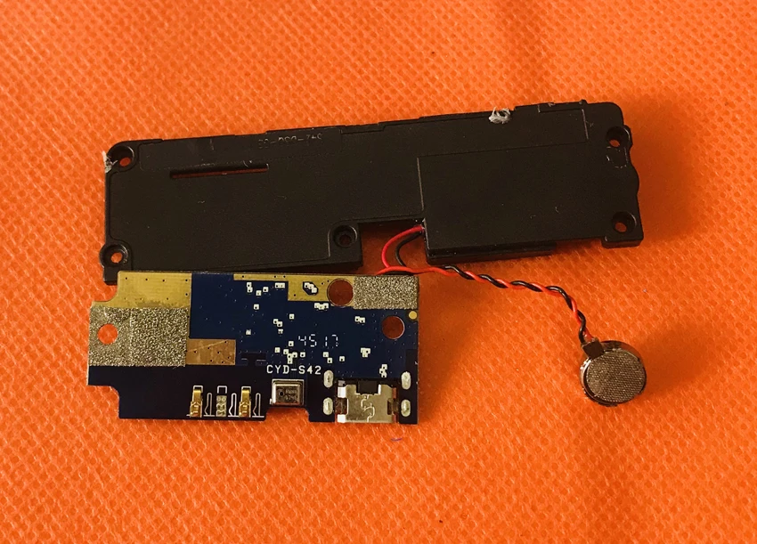 Б/у оригинальная зарядная плата с usb разъемом + Громкий динамик для Oukitel MIX 2 MTK6757