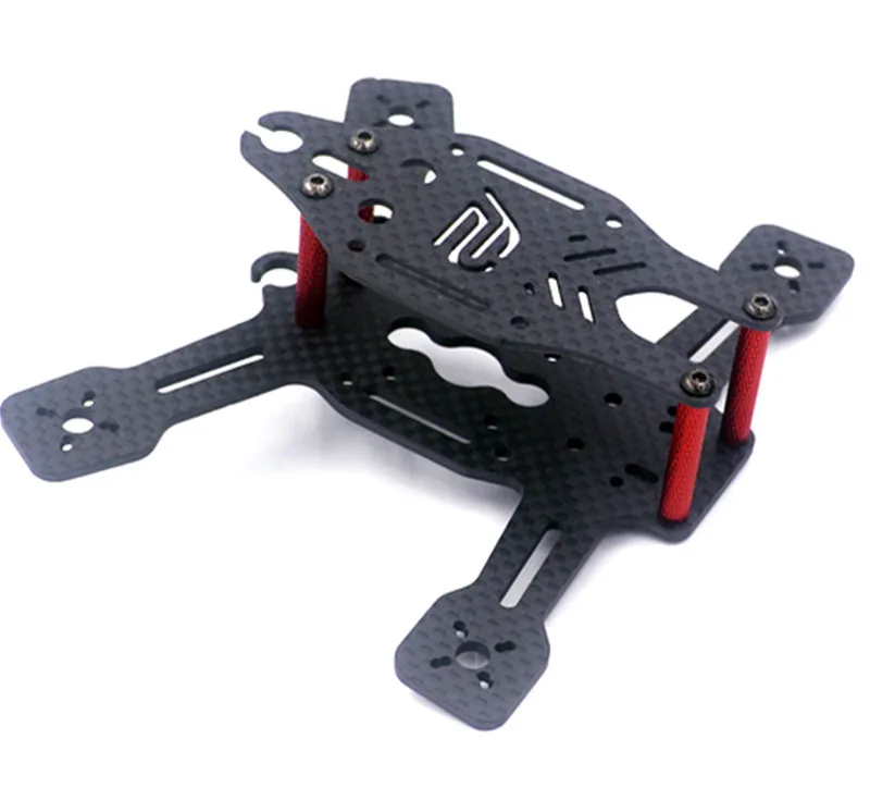 DIY FPV мини гоночный Дрон F2 nano 130/F2 micro 160 из чистого углеродного волокна Рама