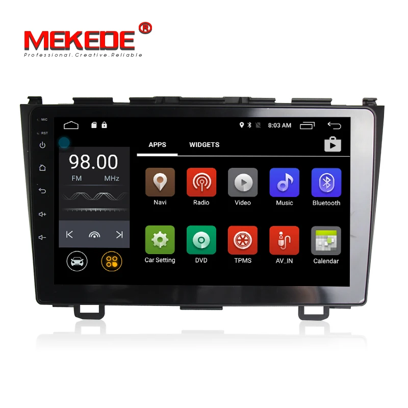 1din Android 7 1 HD 1024*600 автомобильный gps навигации головное устройство плеер радио для