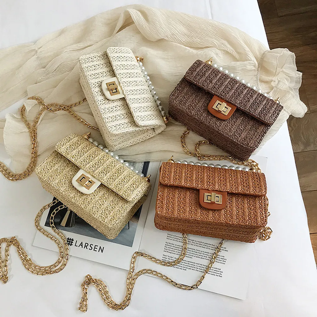 MUQGEW Соломенная пляжная сумка винтажная тканая ручной работы Raffia сумки из ротанга